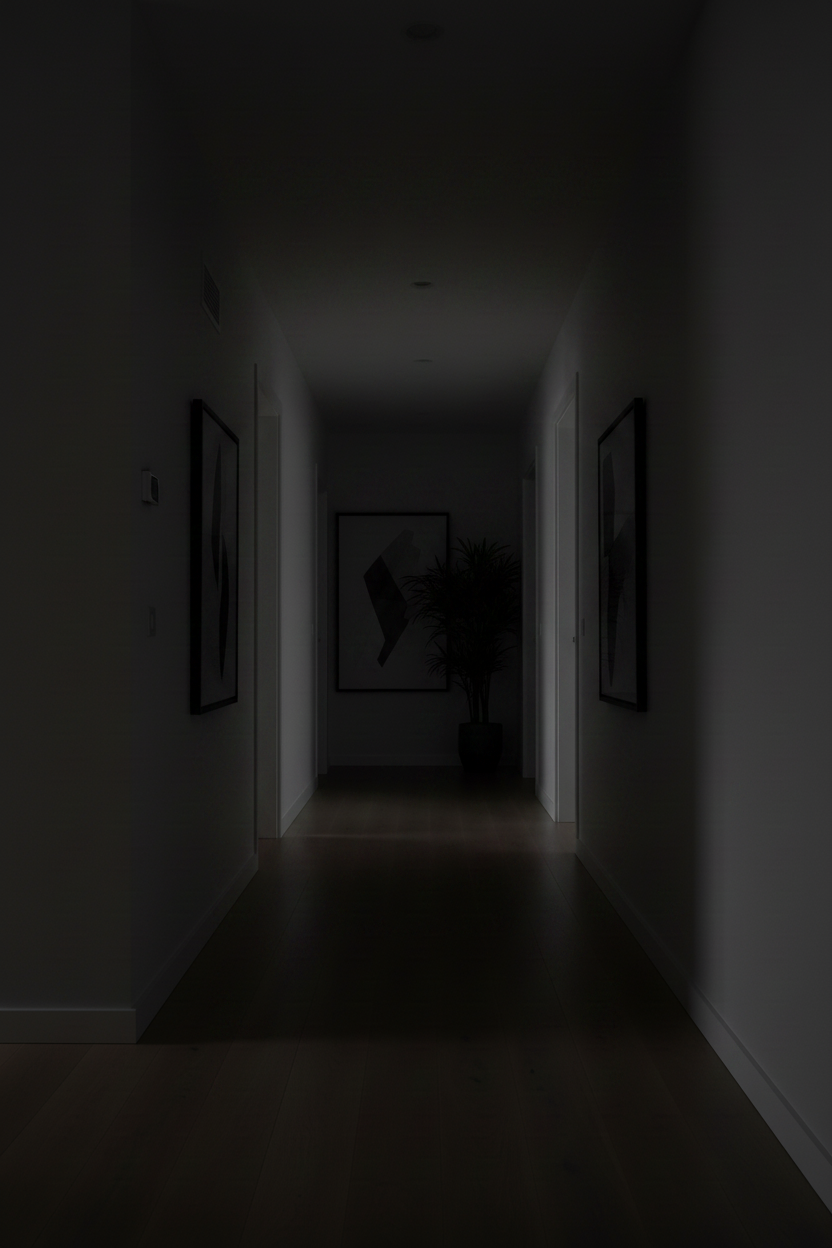 Hallway before