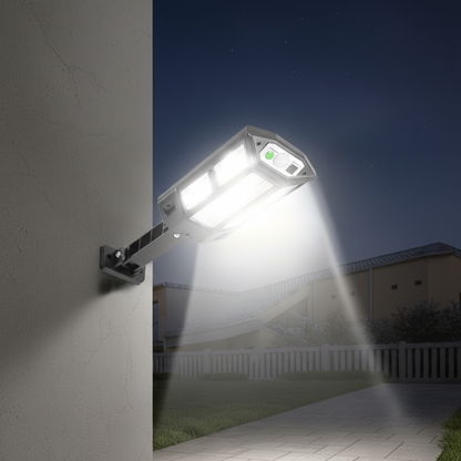 Solar Wall Light - Night Shot